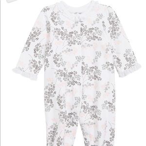 Little Me Floral Spray Footie